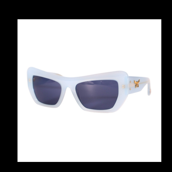 MCM Accessories - MCM Rectangle Cat Eye Sunglasses - Shiny Light Blue / Smoke - NWT
